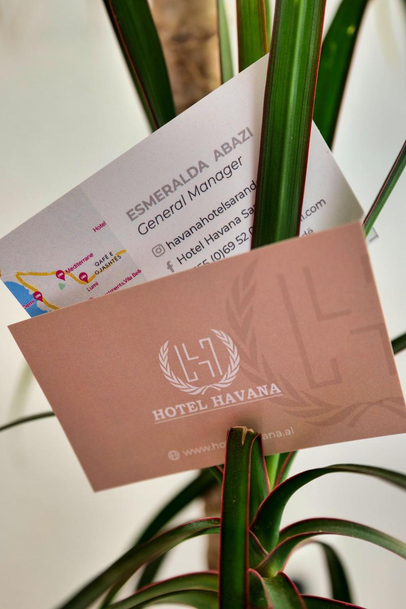 Hotel Havana Sarande Bagian luar foto